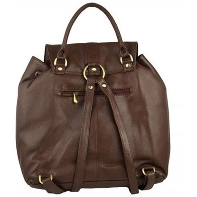 Zaino Da Donna Vintage In Pelle 31x30x11 Cm