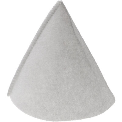 vhbw 50x filtro a cono per impianto di ventilazione ad es. compatibile con Helios, Maico, Pluggit, Zehnder - Filtro di scarico G4, DN 100, bianco