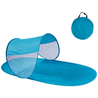 Tenda parasole ad apertura rapida azzurro