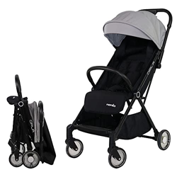 Nania - Passeggino compatto Orla con piegatura automatica - utilizzabile dalla nascita fino a 15 kg (grigio) en oferta