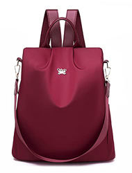 SPEEDEVE Donna Zaino Antifurto Impermeabile Casual Borsa a Tracolla,8864-Rosso en oferta