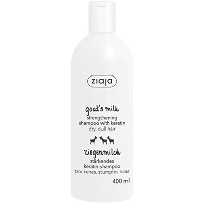 ZIAJA - Shampoo per capelli al latte di capra, 400 ml