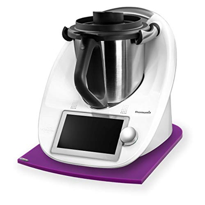 Stone4Slide Bimby-Tavola Scorrevole, Acrilico, Mora, 34 x 30 x 3 cm