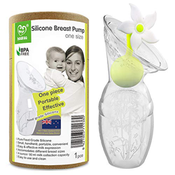Haakaa Tiralatte Manuale con Tappo di Fiori (3oz / 90ml, Bianco) precio