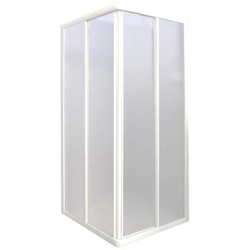 BOX DOCCIA SERIE B-LUX DUE LATI MODELLO PESANTE Cabina Alluminio 69/80 x 89/100 en oferta