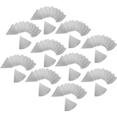 vhbw 100x filtro a cono per impianto di ventilazione ad es. compatibile con Helios, Maico, Pluggit, Zehnder - Filtro di scarico G4, DN 100, bianco