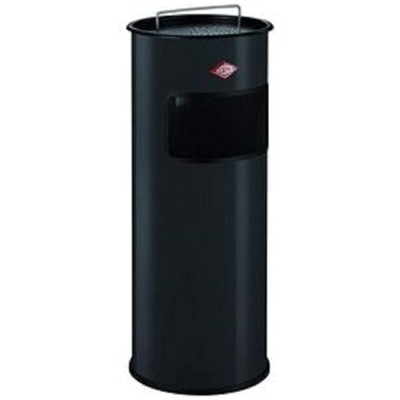 Posacenere combinato Ø270xH640mm antracite foglia tonda in acciaio WESCO