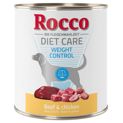 Rocco Diet Care Weight Control Manzo & Pollo 800 g - 6 x 800 g en oferta