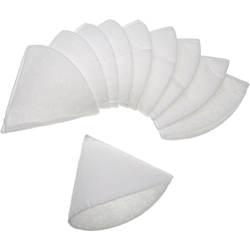 vhbw 10x filtro a cono per impianto di ventilazione ad es. compatibile con Helios, Maico, Pluggit, Zehnder - Filtro di scarico G4, DN 125, bianco precio