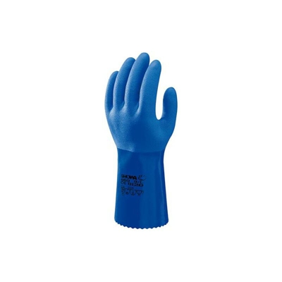 Pvc Guanto Chimico Protezione 300 Mm, 660, Formato 9