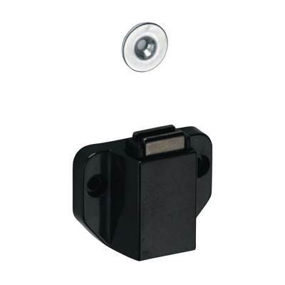 Chiusura magnetica a scatto D7 / GP 9 Ku.schwarz 0,7-1,1 kg Hettich (Per 20)