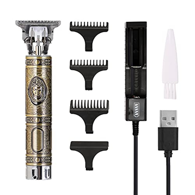 Irishom Tagliacapelli per Uomo Professionale,Macchina Tagliacapelli Elettrico,USB Ricaricabile per Rifilatura e Scultura