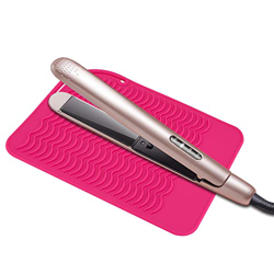 Tappetino Resistente al Calore per Capelli, Arricciacapelli, Ferro da Stiro e Ciotola da Cucina Tappetino Termico Portatile per Arricciacapelli Custod precio