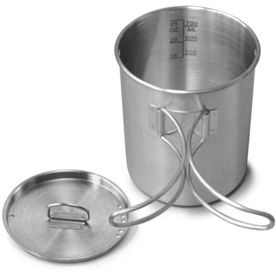 acciaio inox tazza di caffe portatile