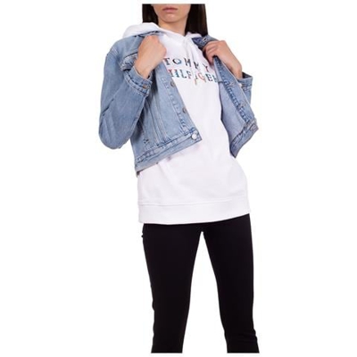 Felpa Donna Con Logo Floreale