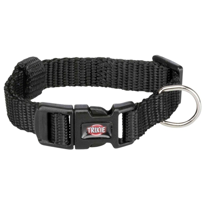 Collare Trixie Premium - nero - Tg. XXS–XS: circonferenza 15–25 cm x H 1 cm