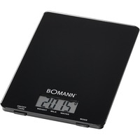 KW 1515 CB Nero Superficie piana Quadrato Bilancia da cucina elettronica