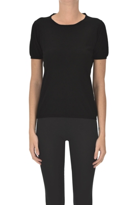 Cashmere and silk pullover