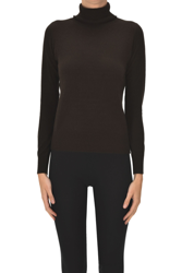 Cashmere turtleneck pullover en oferta