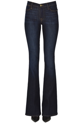 Flared leg jeans