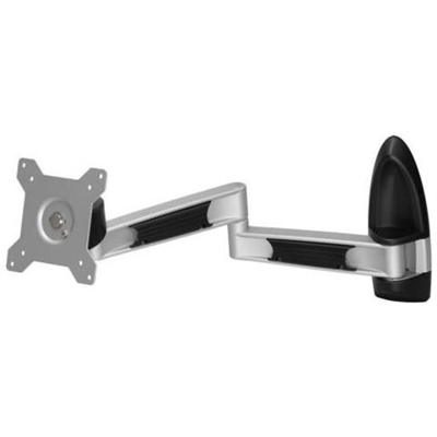 AMR1WL supporto da parete per tv a schermo piatto 61 cm (24'') Black, Acciaio inossidabile
