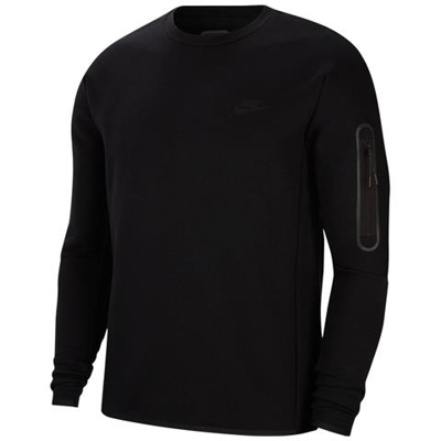 Felpa Da Uomo Girocollo Tech Fleece Nera Taglia M Codice Cu4505-010