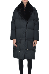 Fur collar down jacket precio