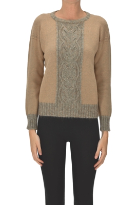 Wool-blend pullover