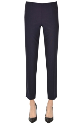 Wool cigarettes trousers