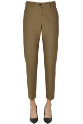 Houndstooth print trousers precio