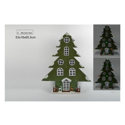 Albero con Luci Dimensioni 53x18x65,5 cm ALBERO CON LUCI CM.53X18X65,5 | PZ