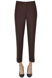 Wool trousers en oferta
