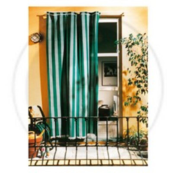 tenda da sole cotone poliestere cm 140x250h giallo rigato zanzariera esterno características