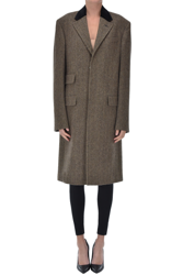 Herringbone wool coat características