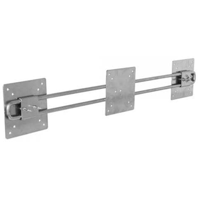 Supporto a Parete Per Due Tv a Schermo Piatto da 32'' max 10Kg Nero