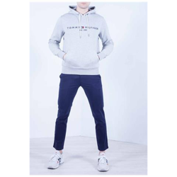 Uomo - Felpa In Cotone Grigio Con Cappuccio precio