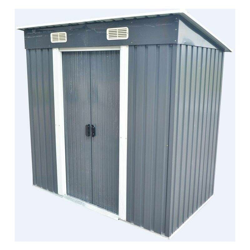 Bc-elec - 5662-0503 Rifugio giardino in metallo 121 x 194 x 181cm - Nero precio