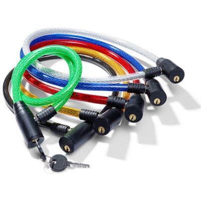 lucchetto per bici bicletta biciclette in acciaio a spirale 12x65 cm