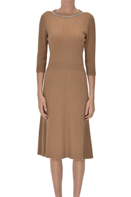 Ribbed knit dress