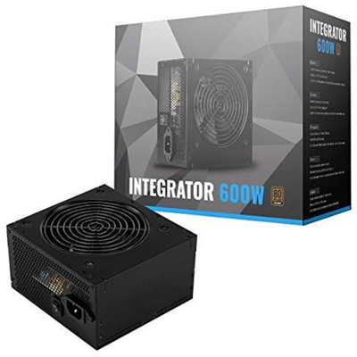 Integrator 600w Power Supply 80 Plus Bronze Fino Al 85 Di Efficienza 12 Centimetri Nero Ventilatore Per Mainstream Systems Nero