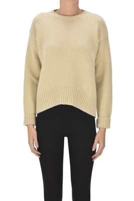 Pullover with lurex