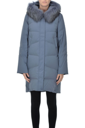 Fur collar down jacket precio