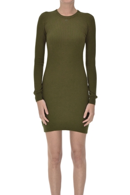Ribbed knit dress