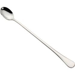 Happyshopping - Serie oro in acciaio inox cucchiaio ghiaccio gambo Ti, cucchiaino da caffe mescolando, cucchiaio di miele, (allungata rotonda e sono en oferta
