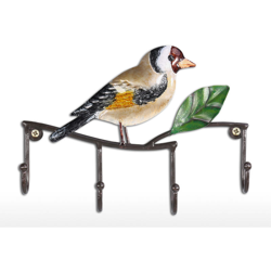 Asupermall - Gancio piccolo portachiavi testa di uccello marrone en oferta