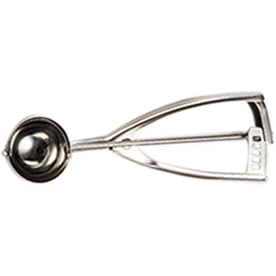 Paletta per gelato in acciaio inossidabile 304 addensato con paletta per biscotti con paletta per melone a grilletto (diametro di 4,5 cm) en oferta