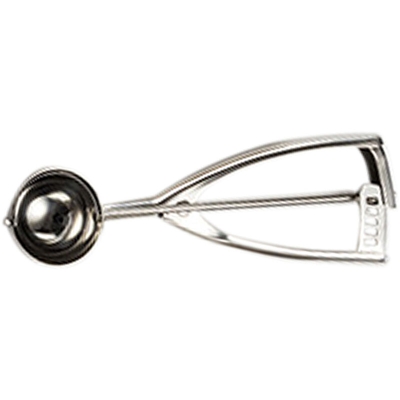 Paletta per gelato in acciaio inossidabile 304 addensato con paletta per biscotti con paletta per melone a grilletto (diametro di 4,5 cm)