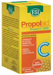 PROPOLAID PROPOL C 1000 MG 20 TAVOLETTE EFFERVESCENTI características