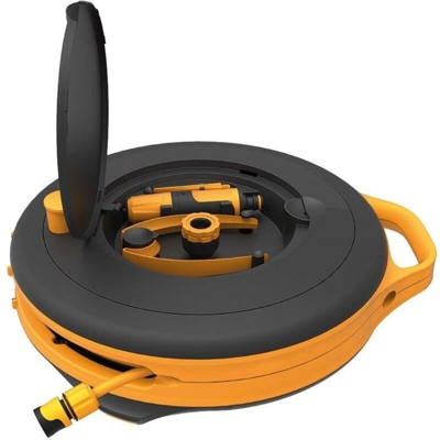 FISKARS 1020436 Carro Porta-Mangueras S 15m+1,5m/9mm, Estándar