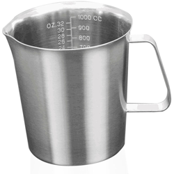 Una brocca di latte in acciaio inox, 1000ml en oferta